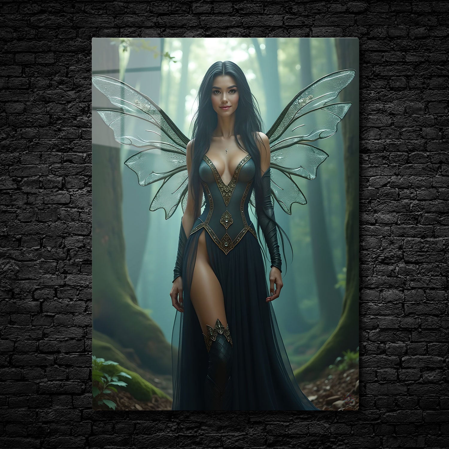 The Twilight Fairy - Metal Print