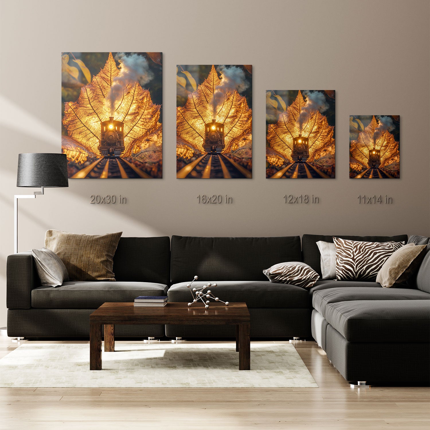 Autumn Express - Metal Print