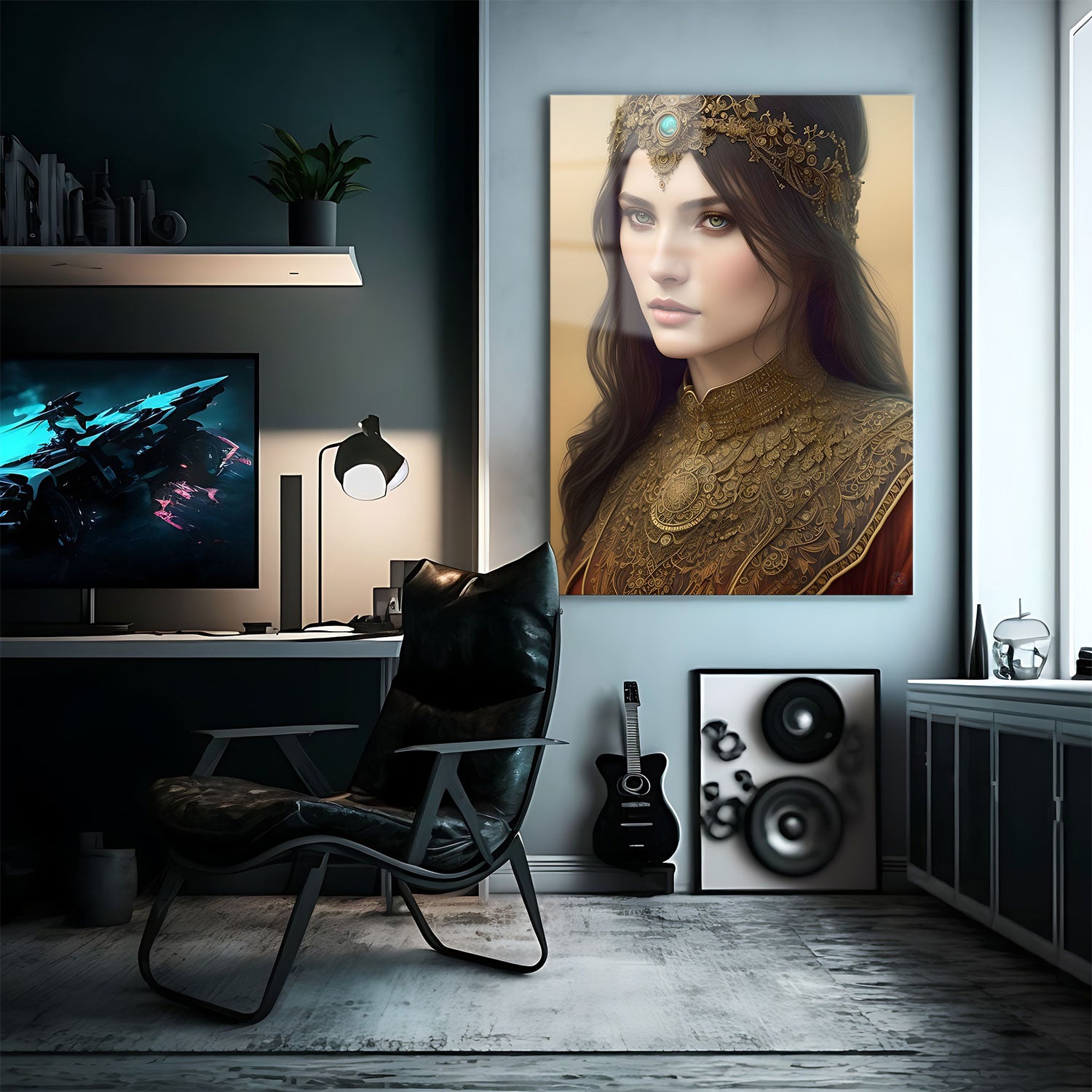 The Sovereign Empress - Metal Print