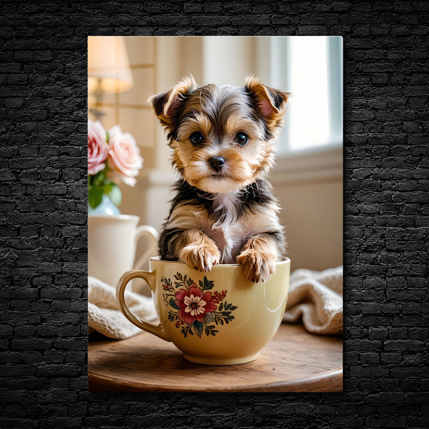 Teacup Treasure - Metal Print